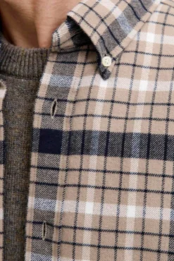 Camisa clásica de cuadros