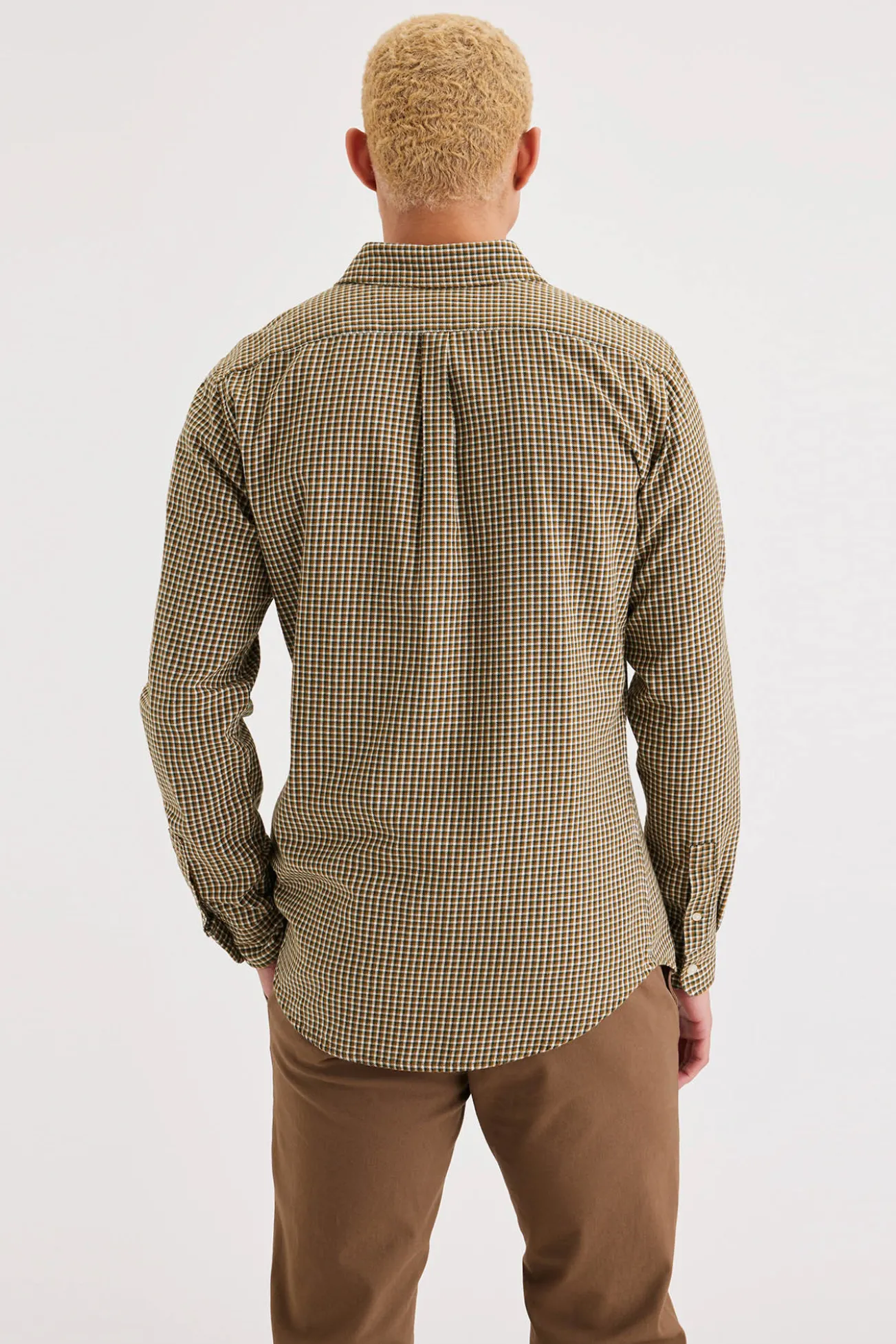 Camisa con botones Slim Fit Icon para hombre