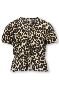 Camisa con lazos niña