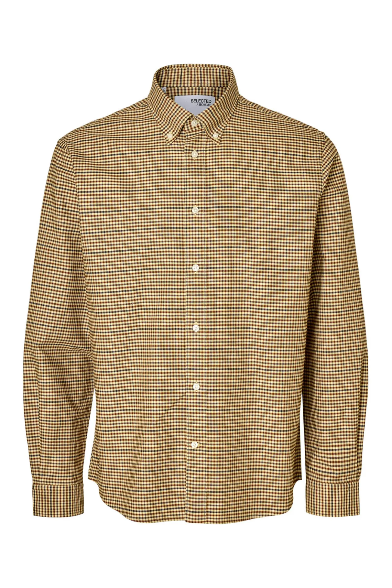Camisa cuadros 100% algodón