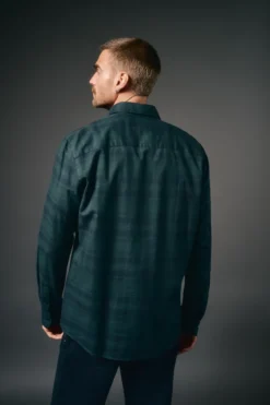 Camisa cuadros franela