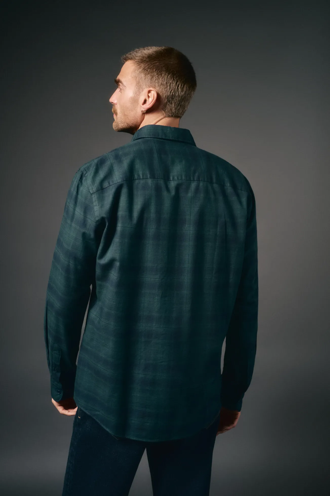 Camisa cuadros franela