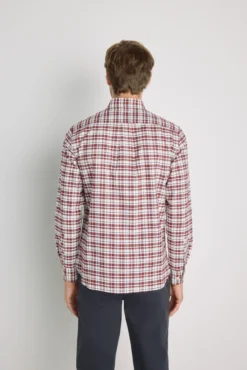 Camisa cuadros manga larga