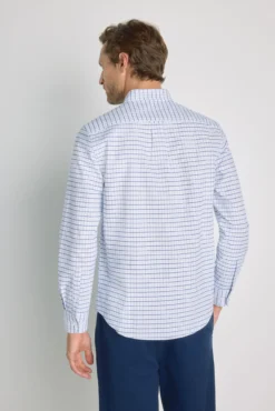 Camisa cuadros manga larga