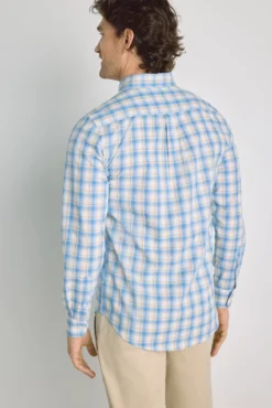 Camisa cuadros manga larga