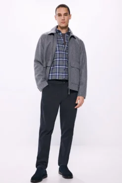Camisa cuadros melange