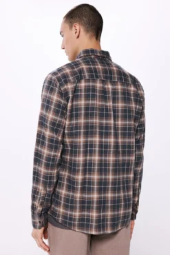 Camisa cuadros melange