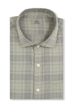 Camisa cuadro sobretintado