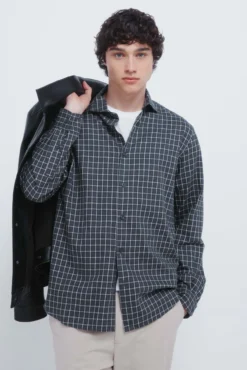 Camisa cuadros pequeños