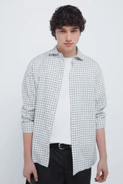 Camisa cuadros pequeños