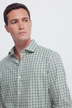 Camisa cuadros pequeños