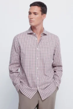 Camisa cuadros pequeños