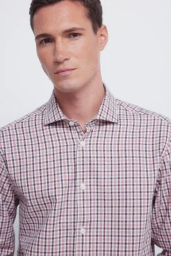 Camisa cuadros pequeños