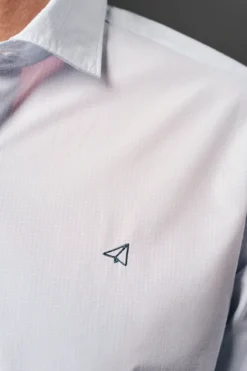 Camisa cuadros popelín