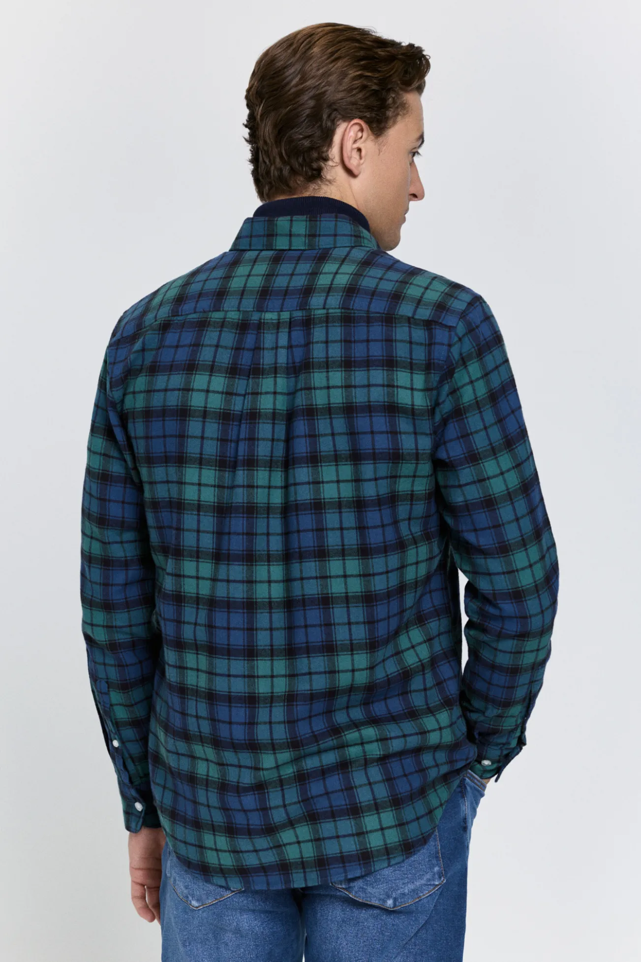 Camisa cuadros relaxed fit
