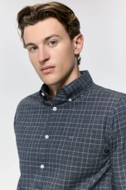 Camisa cuadros relaxed fit