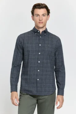 Camisa cuadros relaxed fit