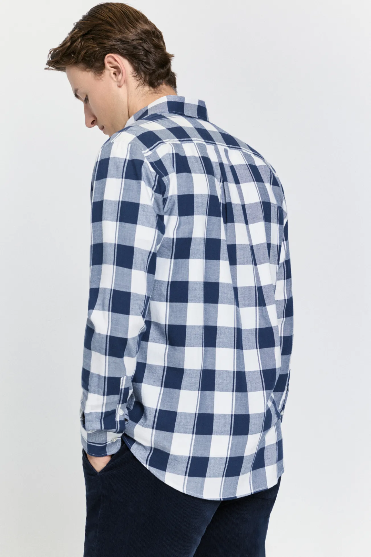Camisa cuadros relaxed fit