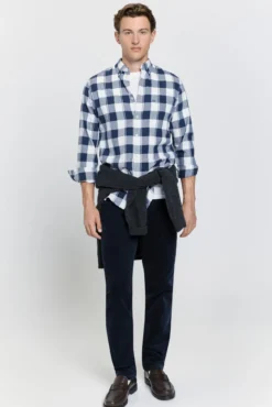 Camisa cuadros relaxed fit