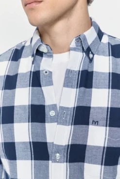 Camisa cuadros relaxed fit