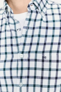 Camisa cuadros relaxed fit
