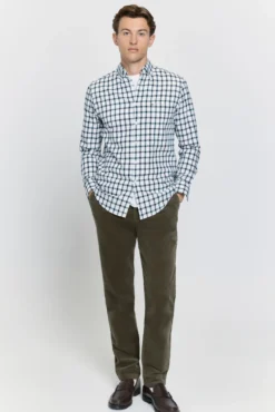 Camisa cuadros relaxed fit