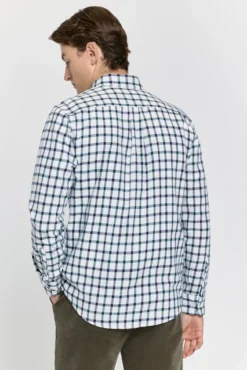 Camisa cuadros relaxed fit
