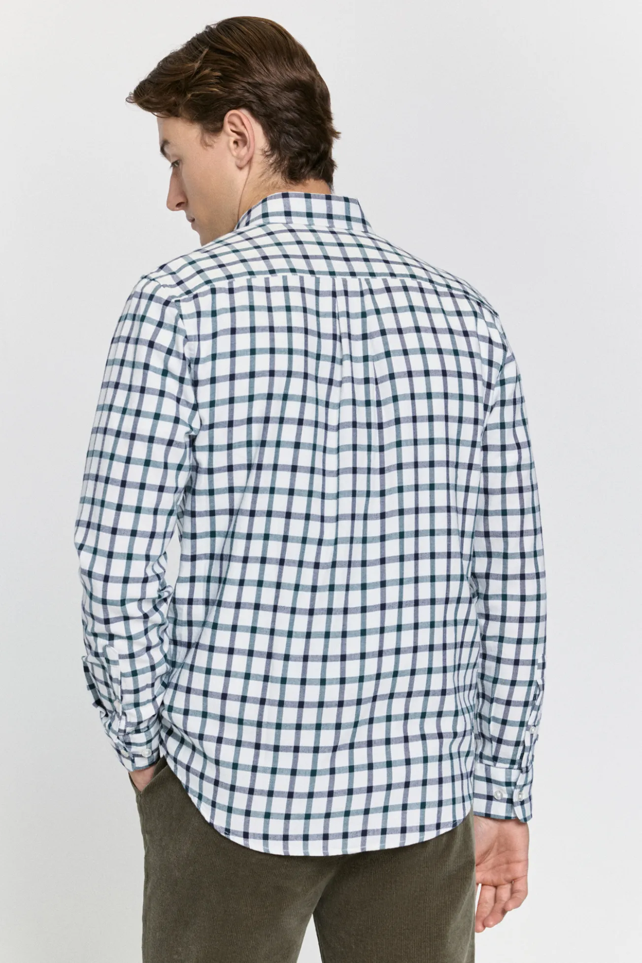Camisa cuadros relaxed fit