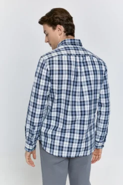 Camisa cuadros relaxed fit