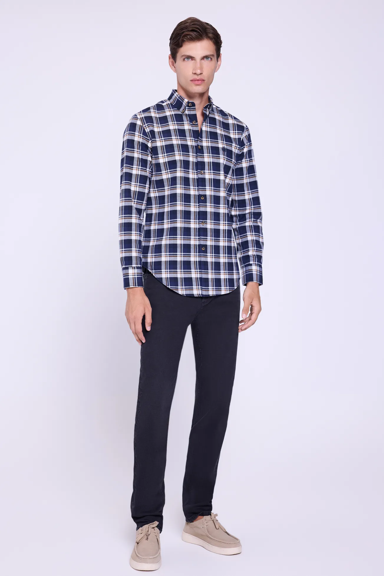 Camisa Cuadros Relaxed Fit
