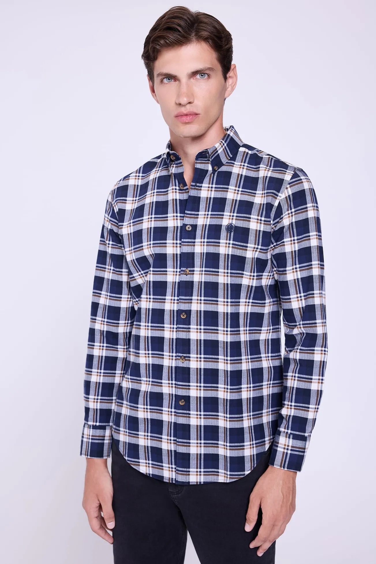 Camisa Cuadros Relaxed Fit