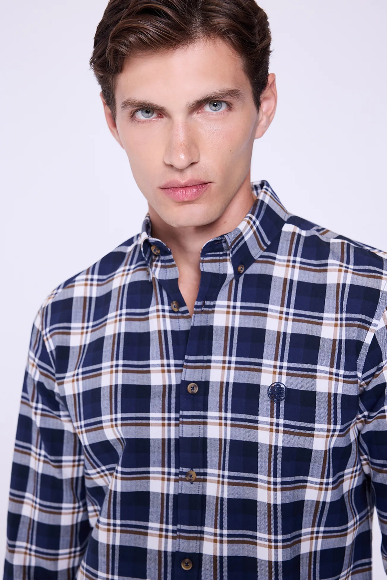 Camisa Cuadros Relaxed Fit