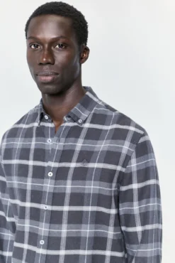 Camisa cuadros relaxed fit