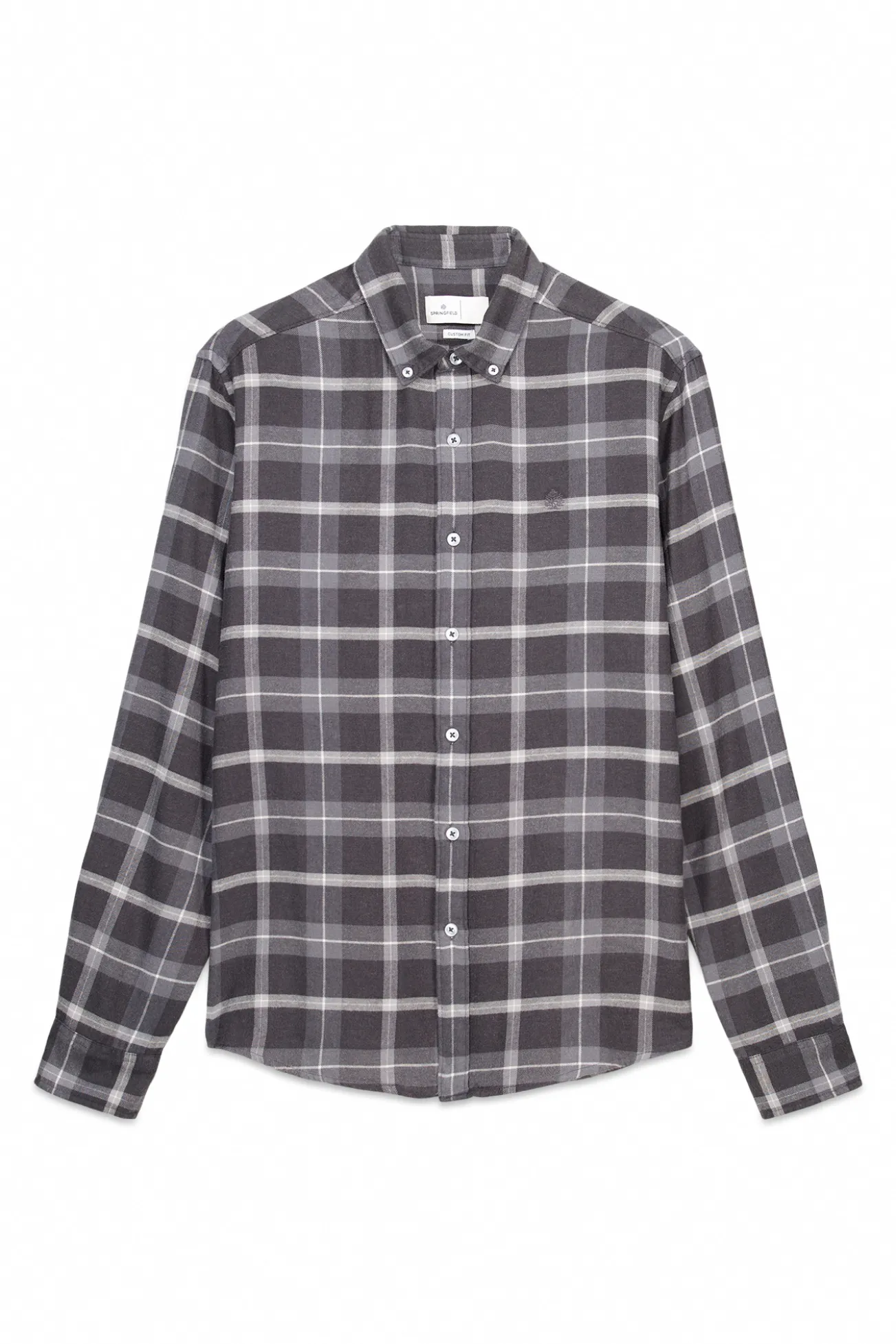 Camisa cuadros relaxed fit