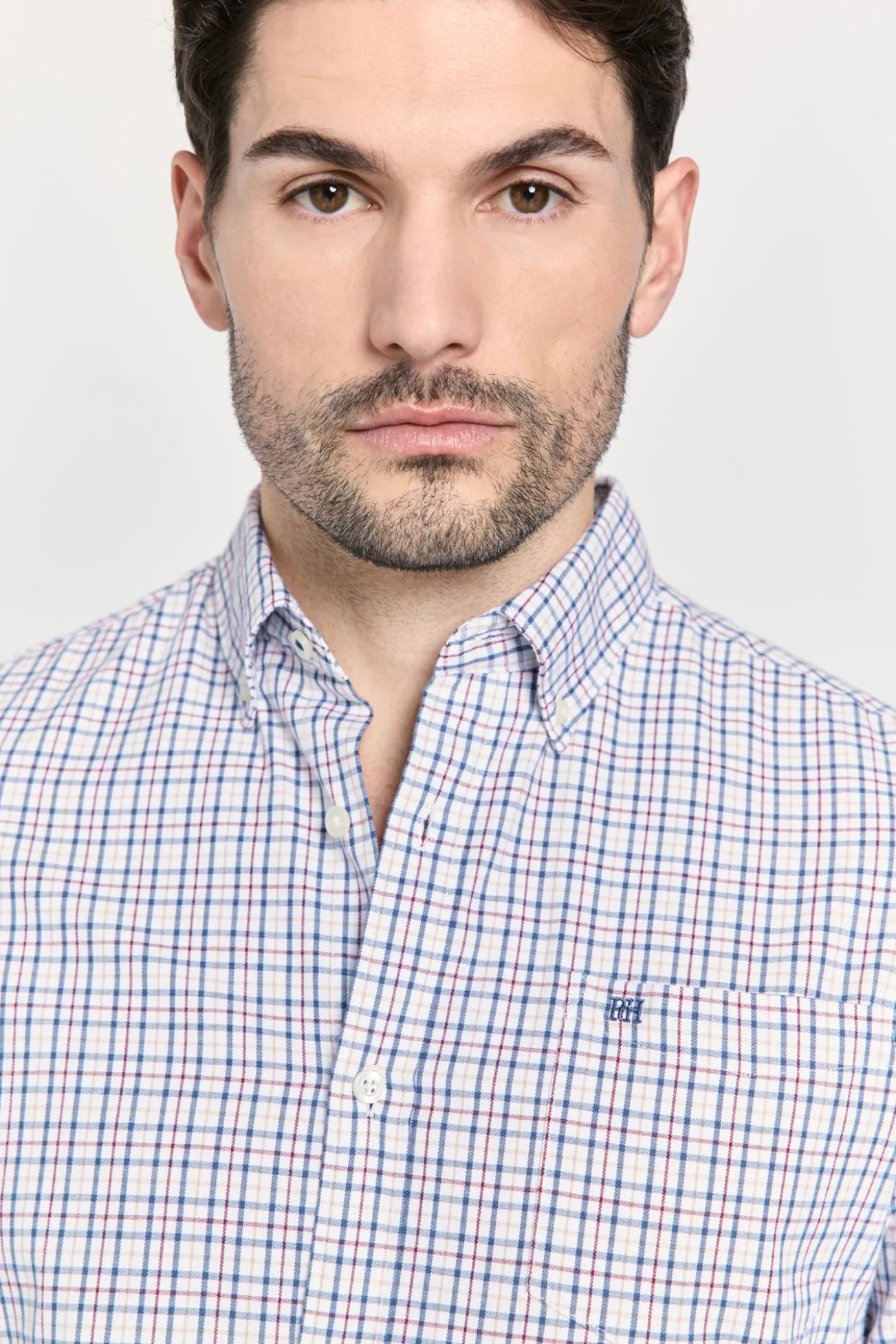 Camisa cuadros relaxed fit
