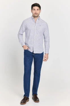 Camisa cuadros relaxed fit