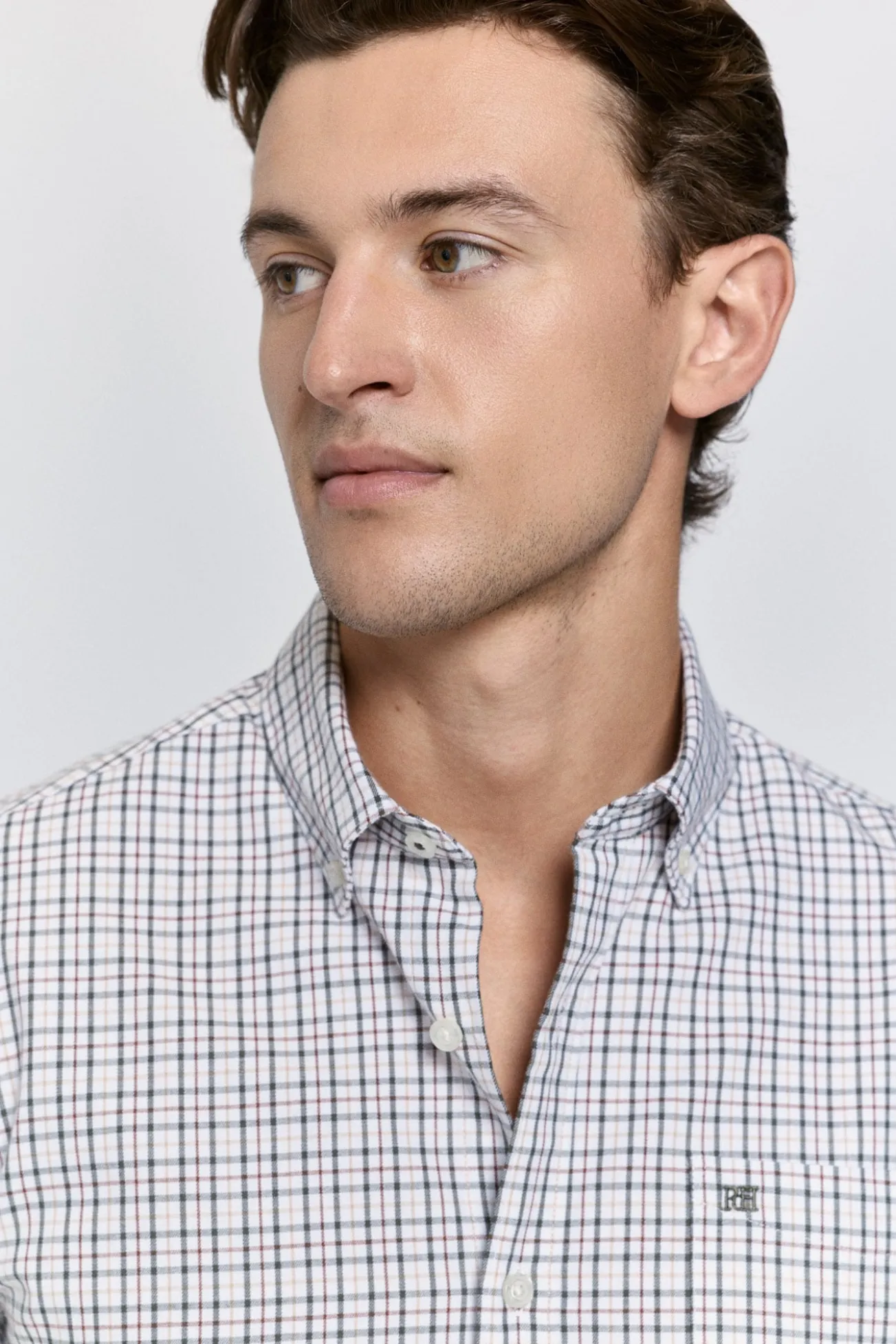 Camisa cuadros relaxed fit