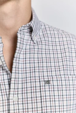 Camisa cuadros relaxed fit
