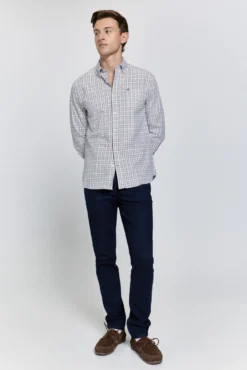 Camisa cuadros relaxed fit