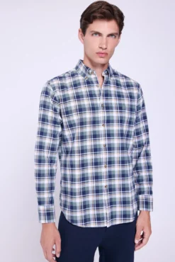 Camisa Cuadros Relaxed Fit