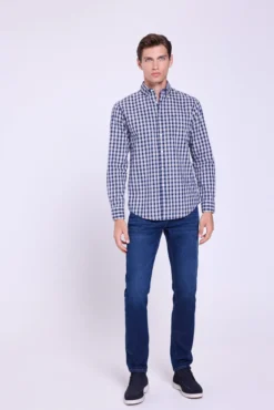 Camisa Cuadros Relaxed Fit