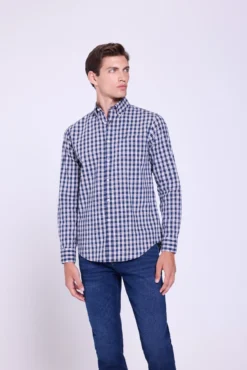 Camisa Cuadros Relaxed Fit