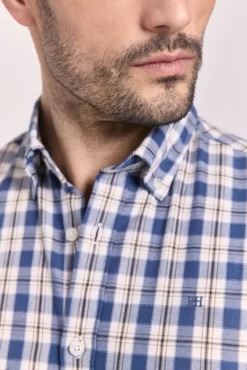 Camisa cuadros relaxed fit