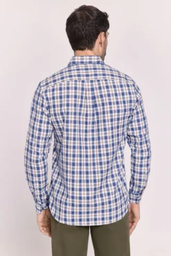 Camisa cuadros relaxed fit
