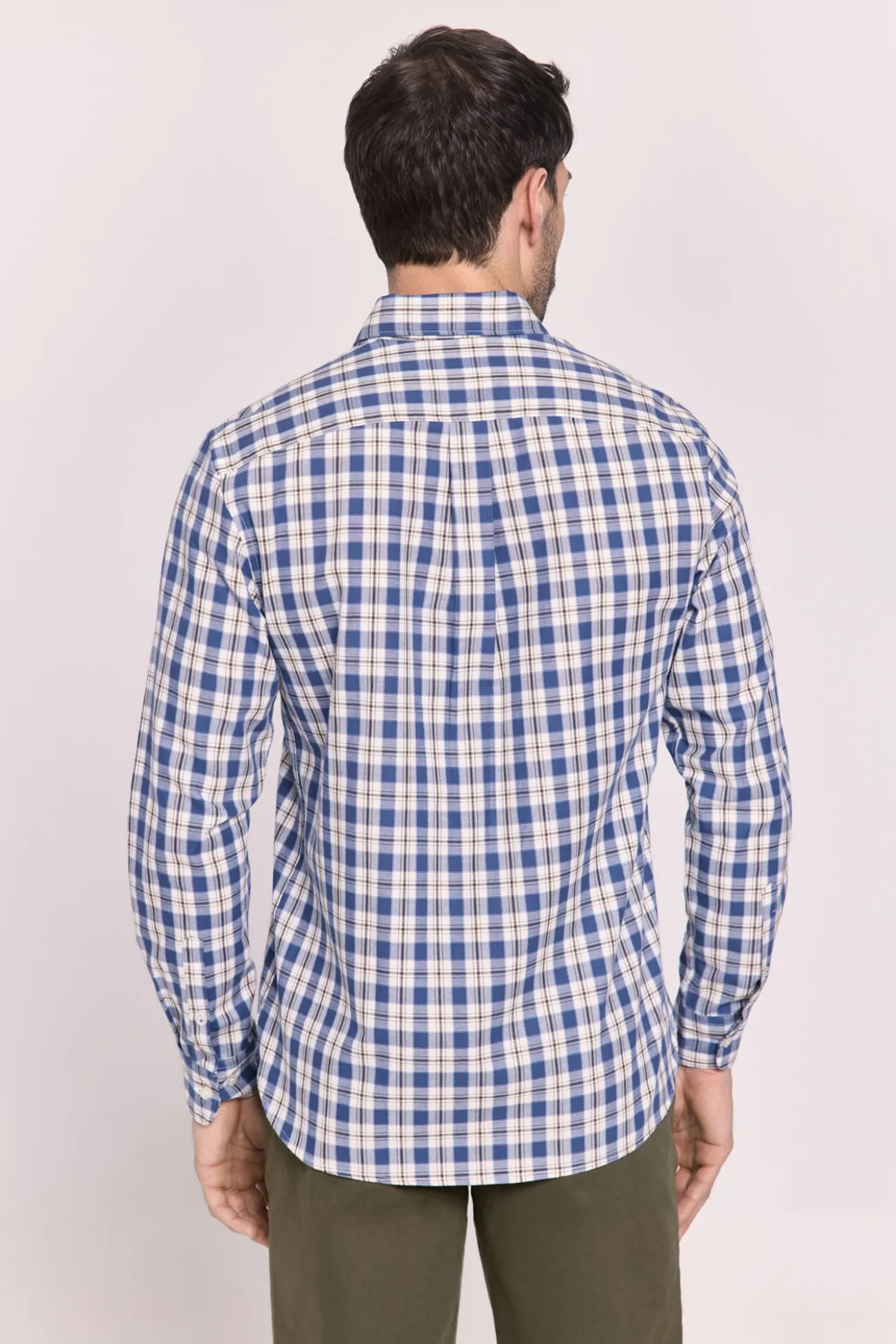 Camisa cuadros relaxed fit
