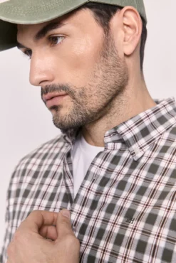 Camisa cuadros relaxed fit