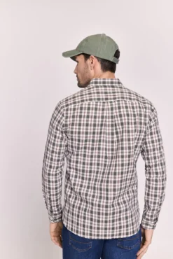 Camisa cuadros relaxed fit