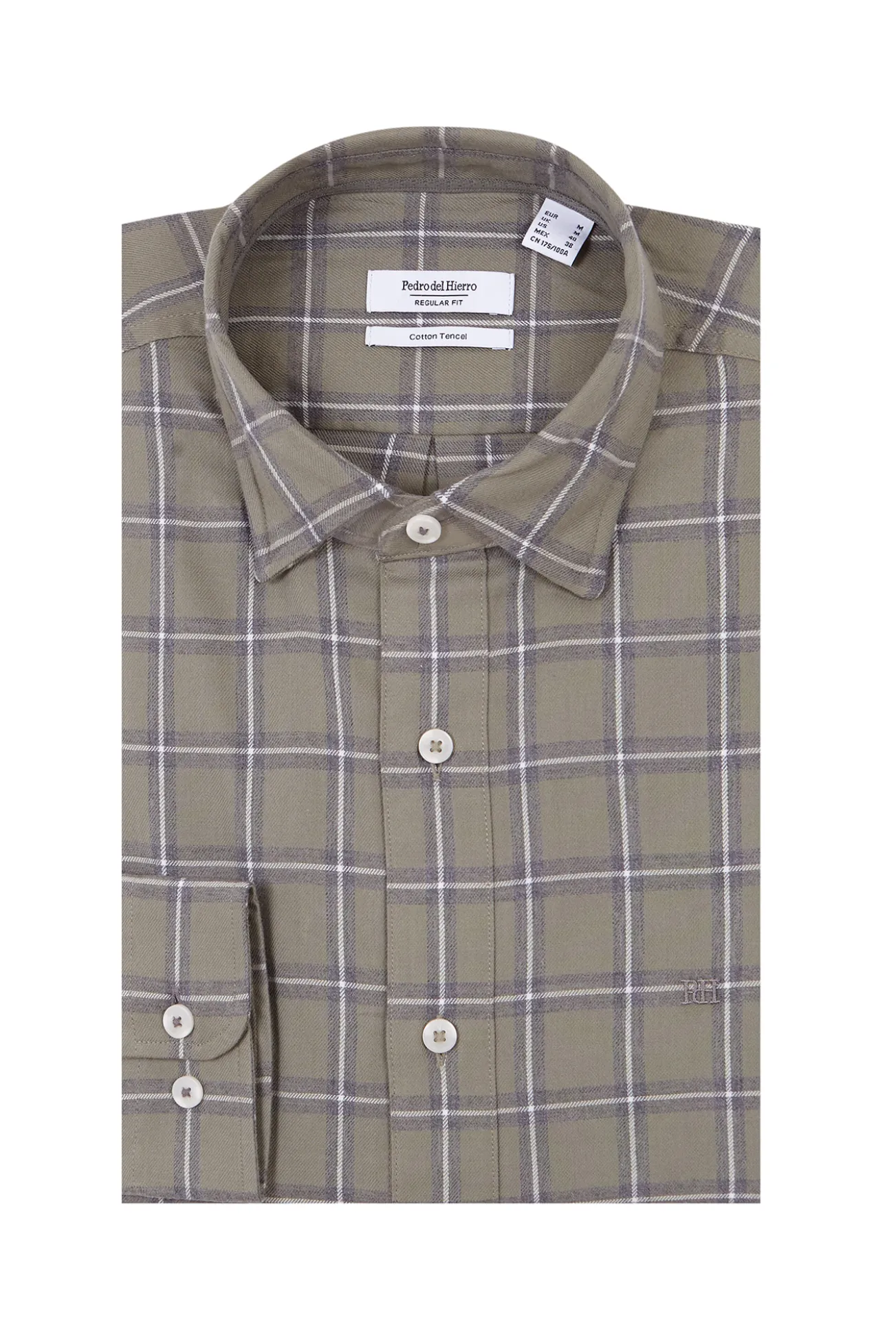Camisa cuadros Tencel