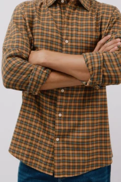 Camisa cuadros Tencel