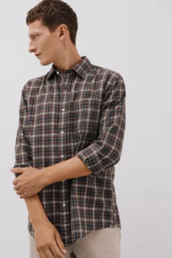 Camisa cuadros Tencel
